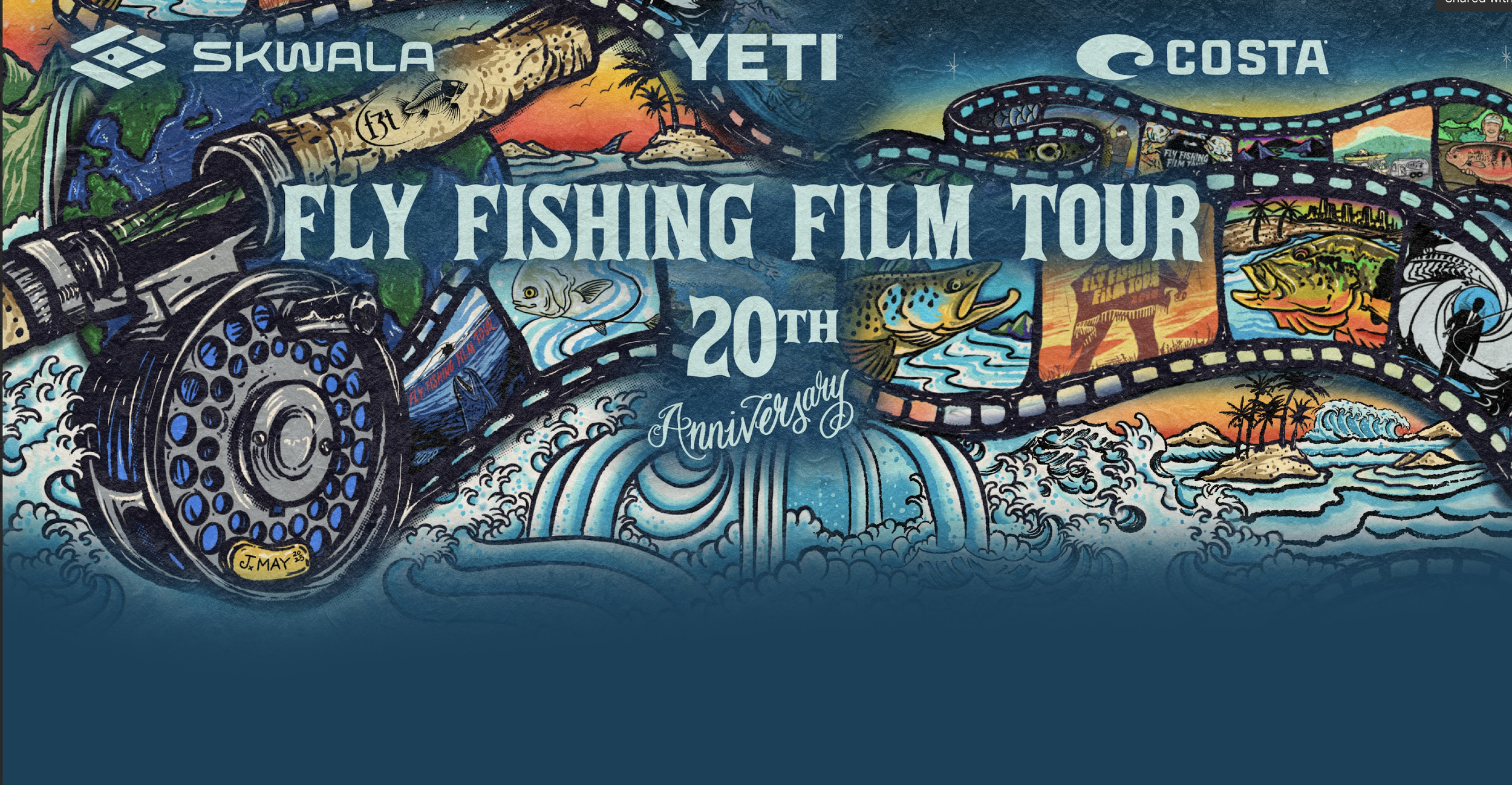 2026 Fly Fishing Film Tour - March 12, 2026, 5:30 - 9 PM 