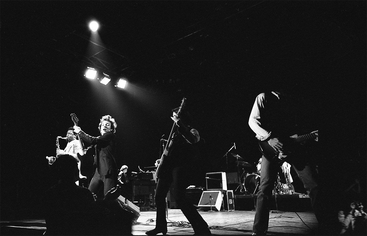 Bruce Springsteen and the E Street Band, San Jose, CA, June 29th, 1978, Darkness on the Edge of Town Tour, Photo Taken by PJay Plutzer