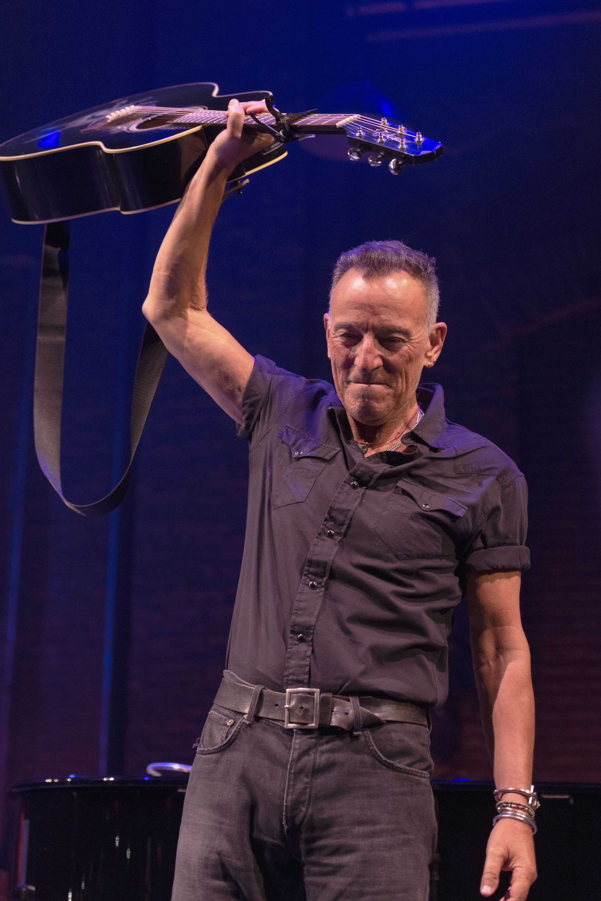 Bruce Springsteen, Springsteen on Broadway, St. James Theater, August 25th, 2021, Photo by PJay Plutzer, Prisoner of Rock and Roll Photos