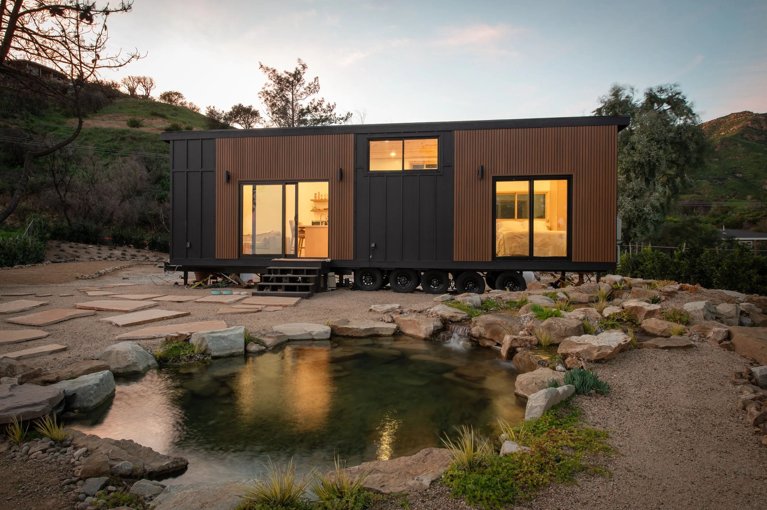 This client came to us with plans for a Lara Design by Shayes Tiny Homes, and we were thrilled to help bring their tiny home vision to life.