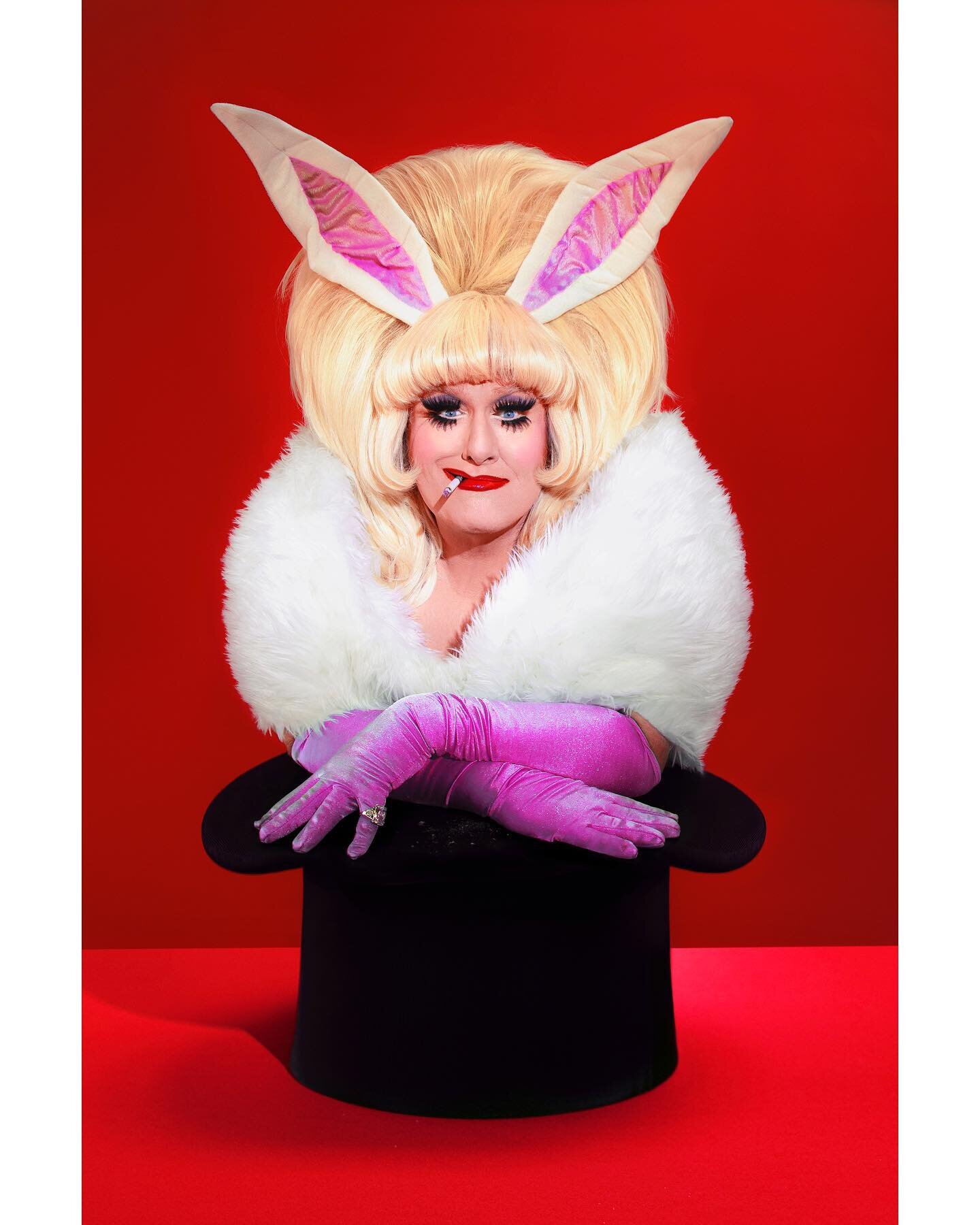 @martine.tv photographs @official_lady_bunny for @interviewmag shot at @cherrystudiosnyc