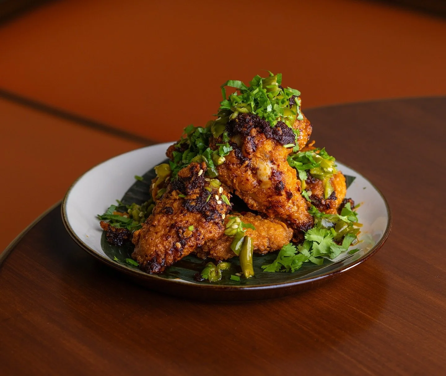 smoked chili fried wings