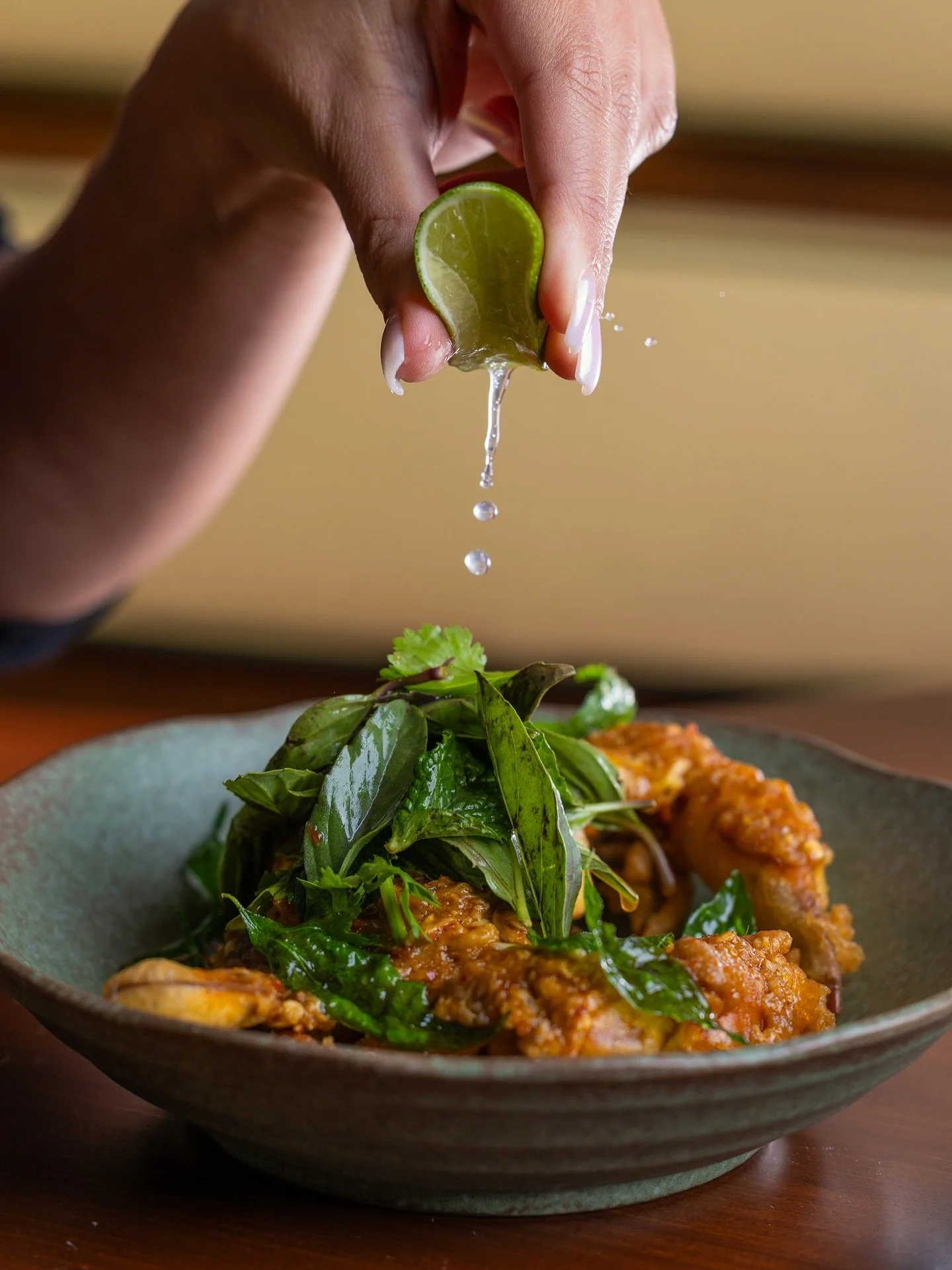 soft shell chili crab
available one last weekend