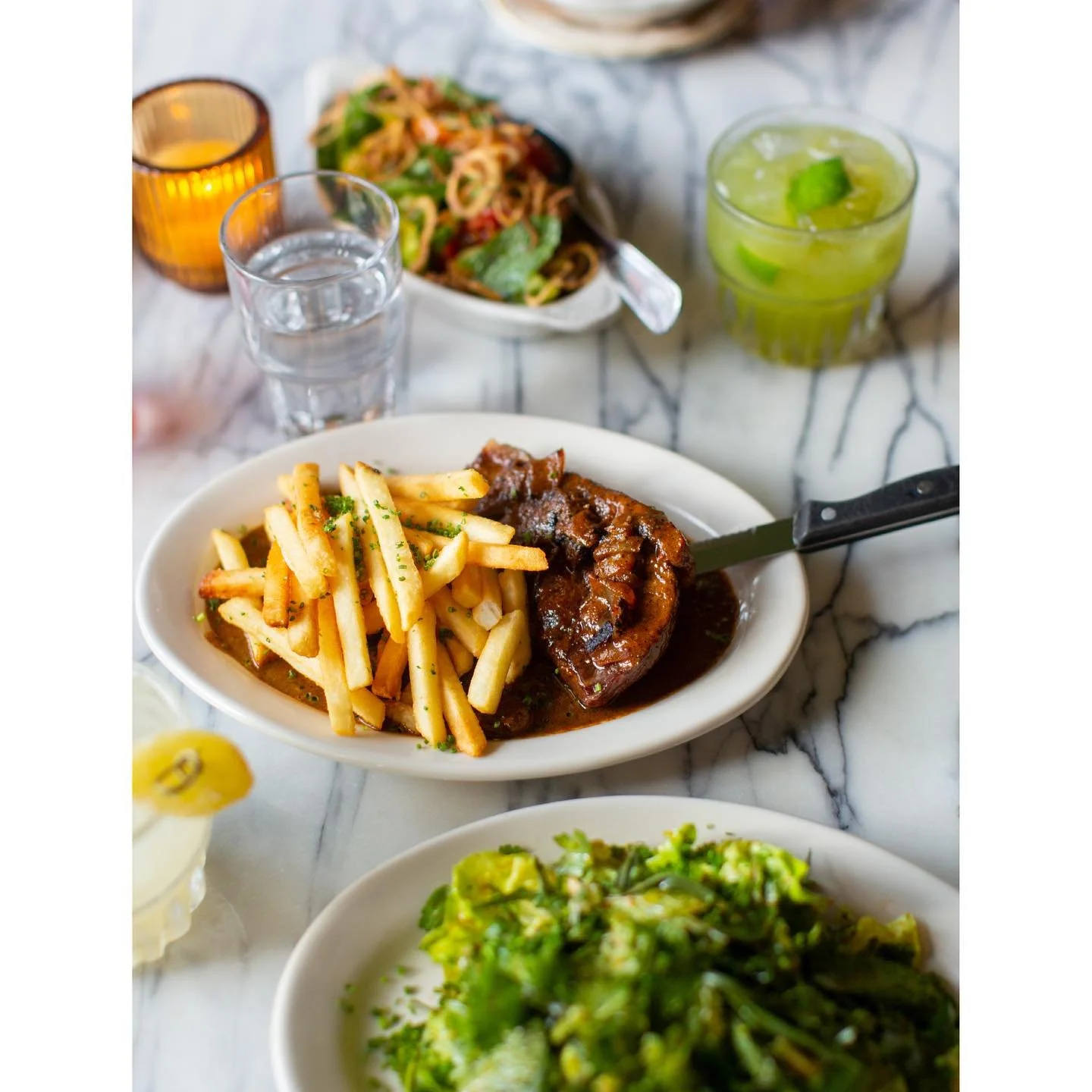 Whenever we&rsquo;re craving steak frites we shimmy on down to @caipirinhabarla