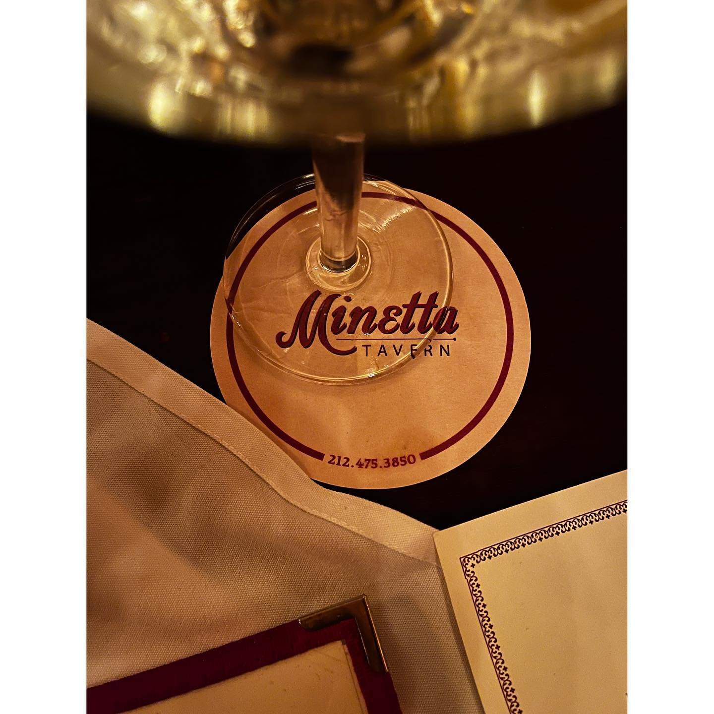 Vibes, martinis, hospitality and steak frites @minettatavernny 🍸