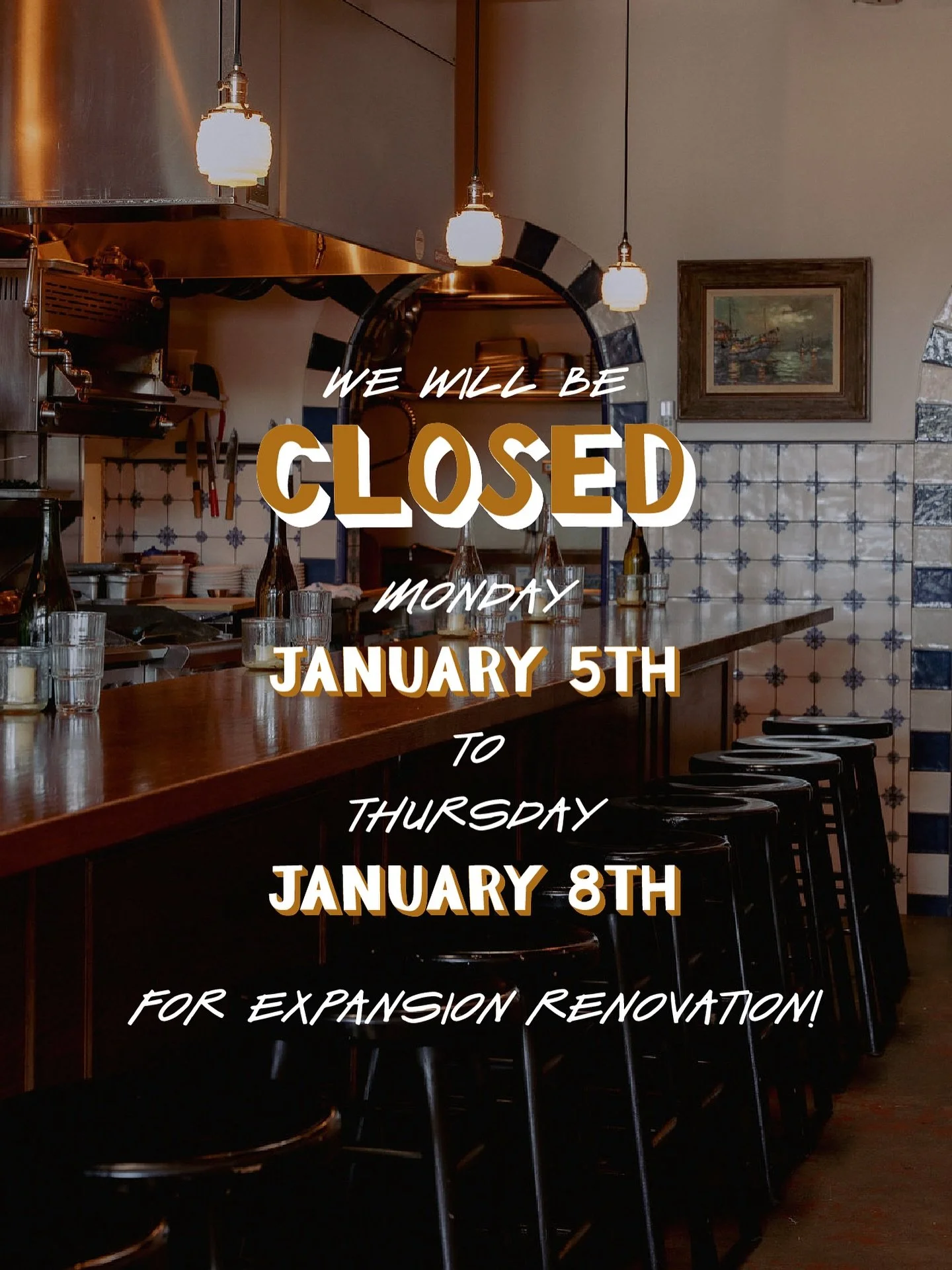 we&rsquo;re getting so close! we&rsquo;ll be back in action on friday!