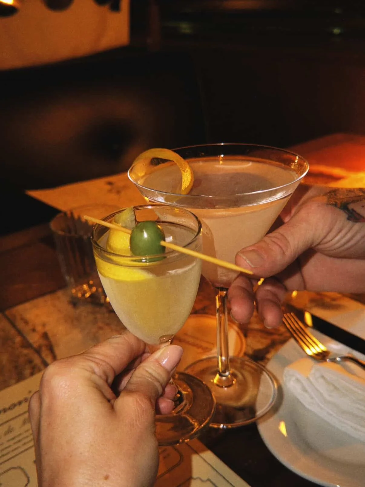 Proof from our guests that a martini a day keeps the doctor away. Cheers to all of you! 🍸