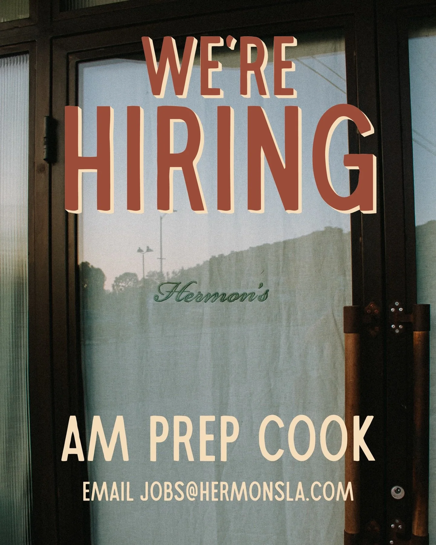 Join the team! Email us your resume at jobs@hermonsla.com