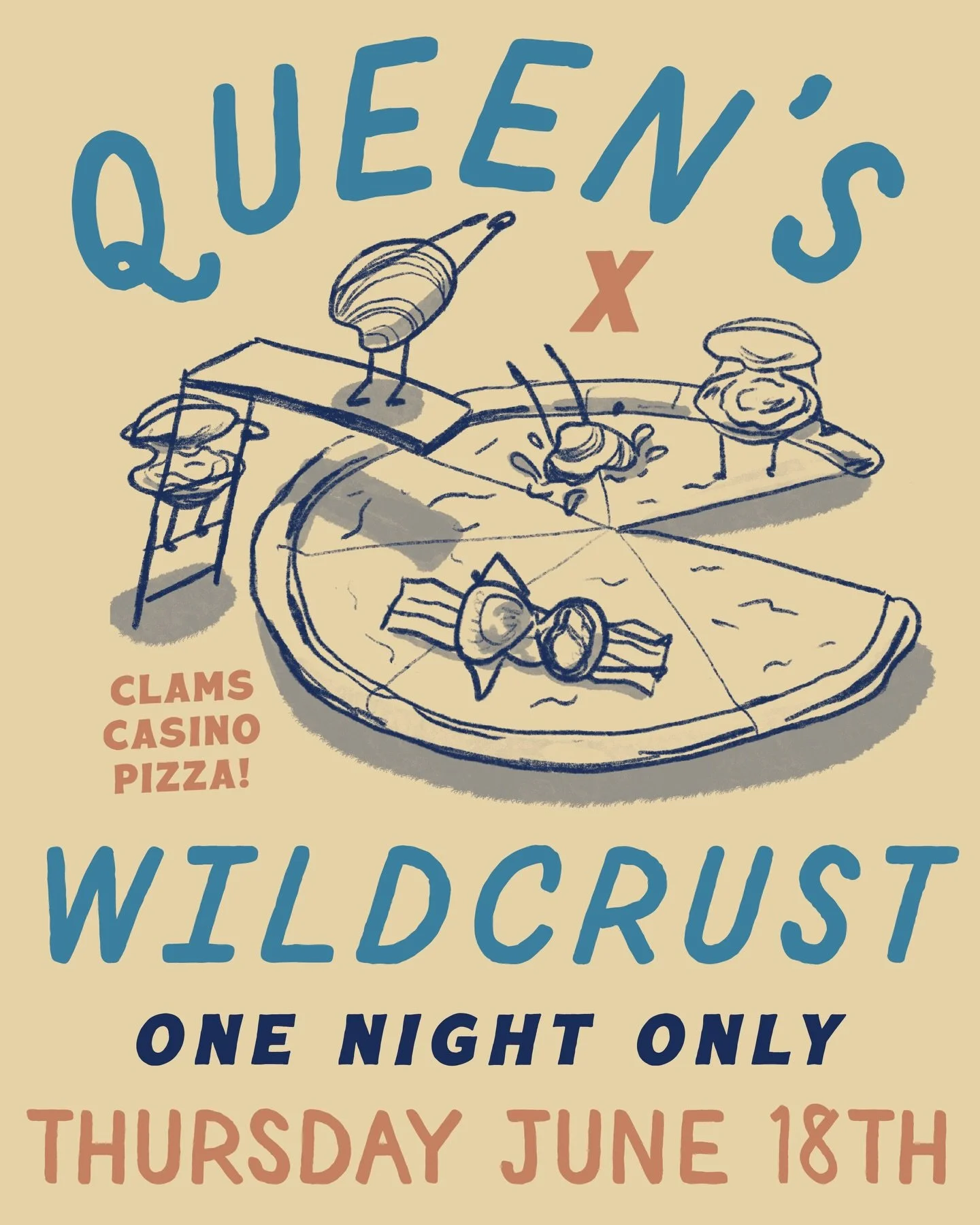 One Night Only! 🎰🎰🎰

We are walking over to @wildcrust.la to helm the oven. Join us there.