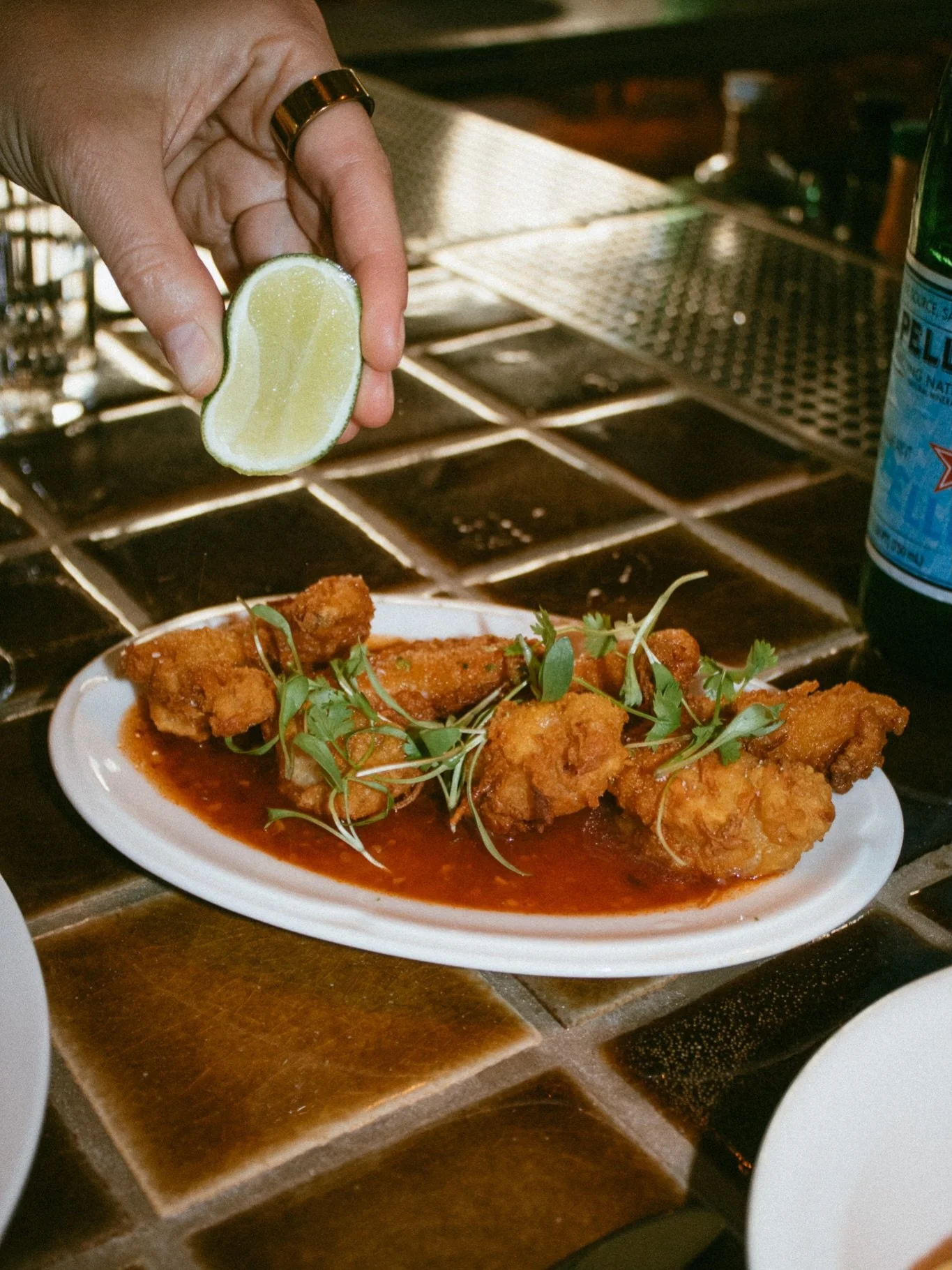 Not to be dramatic, but if we could only eat one thing forever, it would probably be chef dk&rsquo;s coconut prawns