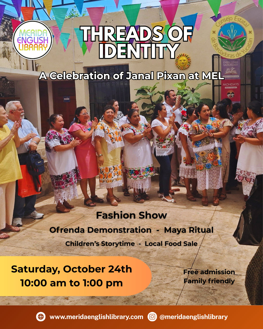 Threads of Identity – A Celebration of Janal Pixan at MEL