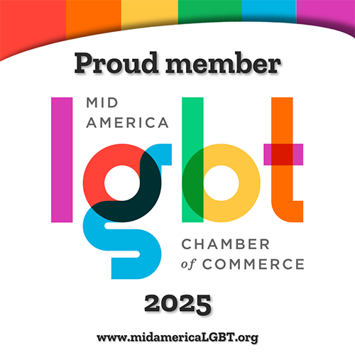 LGBT MidAmerica Chamber of Commerce Member badge