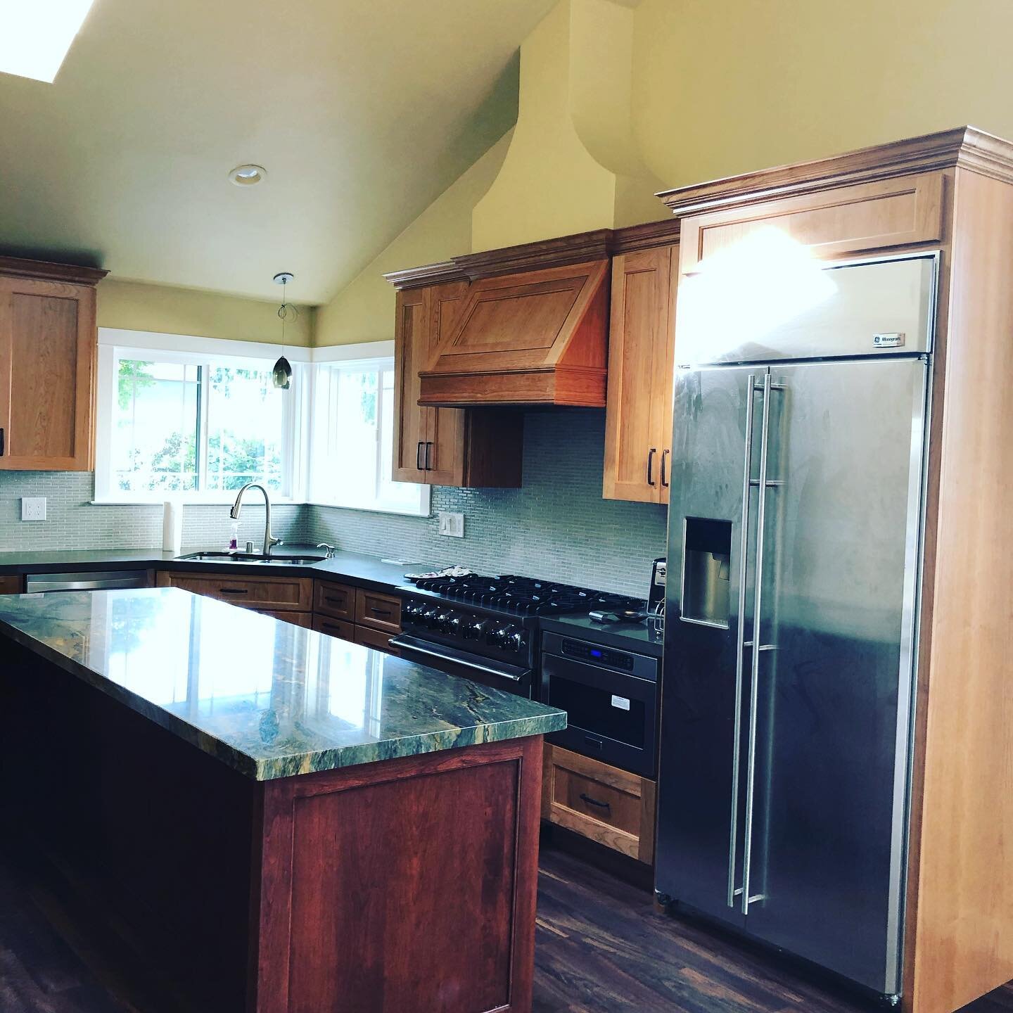 Kitchen remodeled by RSGM construction inc.