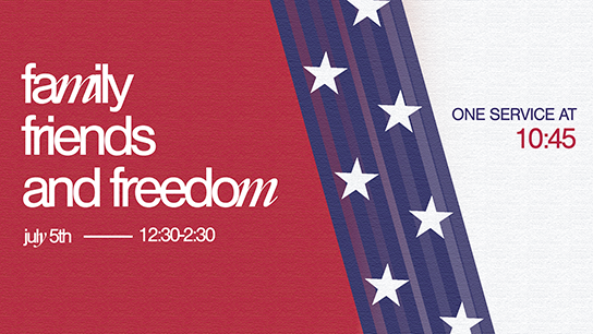 Family, Friends, and Freedom