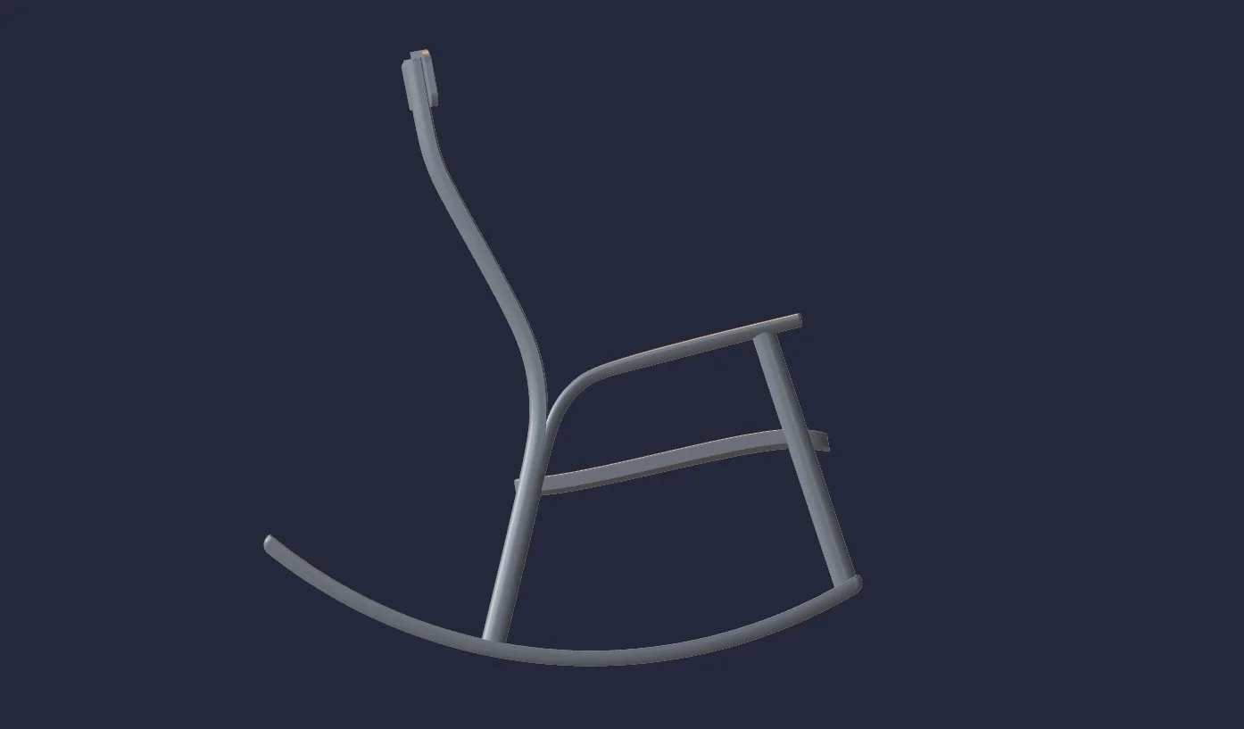 Chaise berçante YAMA