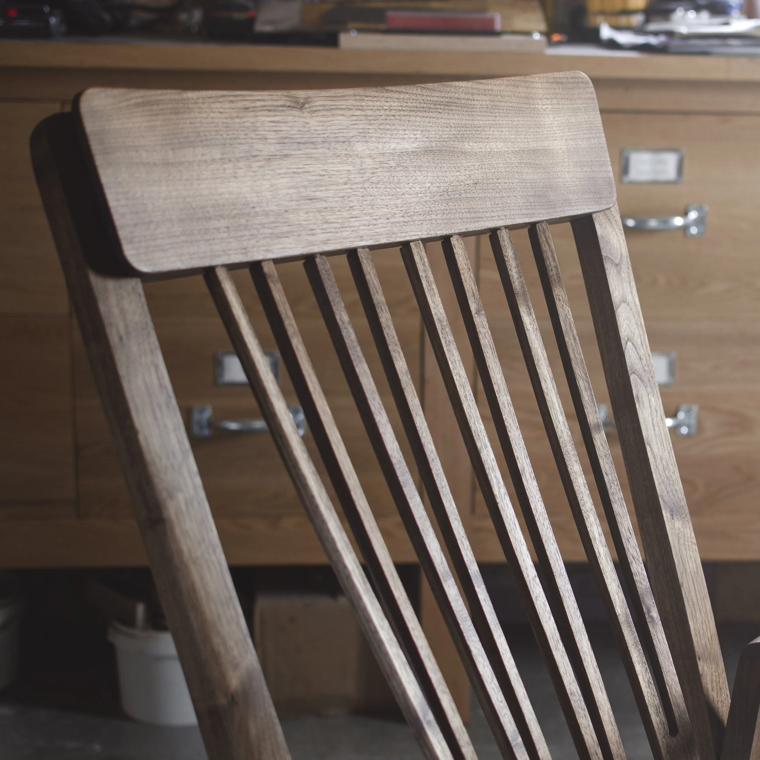 Dossier de chaise style wishbone