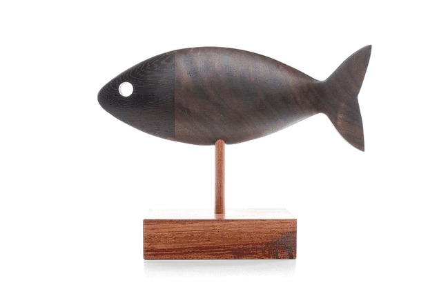 Poisson en bois