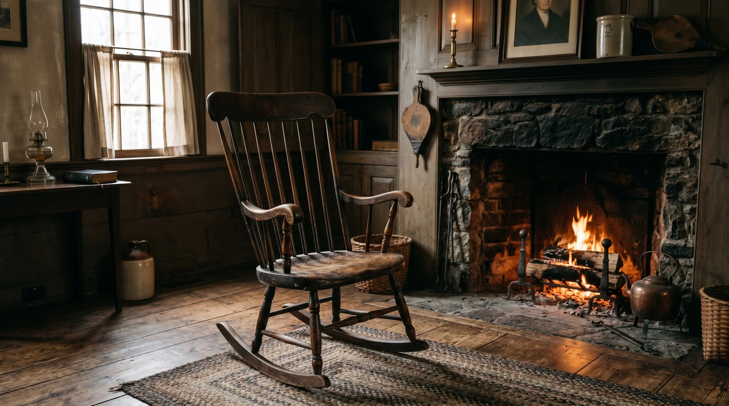 L’Histoire de la chaise berçante de Boston (ou le Boston Rocking Chair)