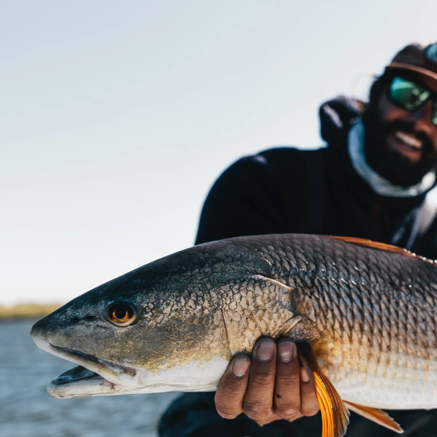 Good old fashioned fun @blackbird_guideservices / @wilmingtonfishingexpeditions 
&bull;
&bull;
#redfish #redfishmafia #drumspots #redfishonfly