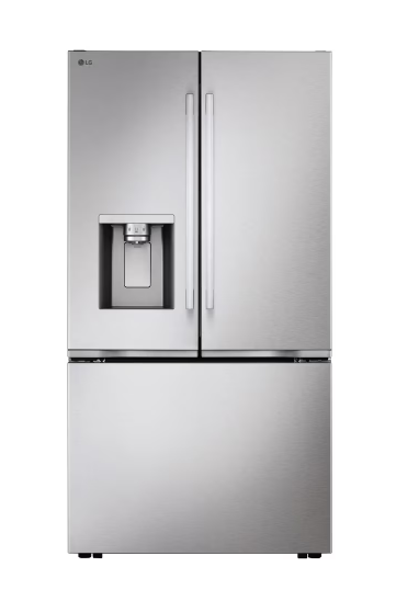 LG Counter-Depth MAX™ with Zero Clearance™ 3-Door French Door Refrigerator with Thin Door Design