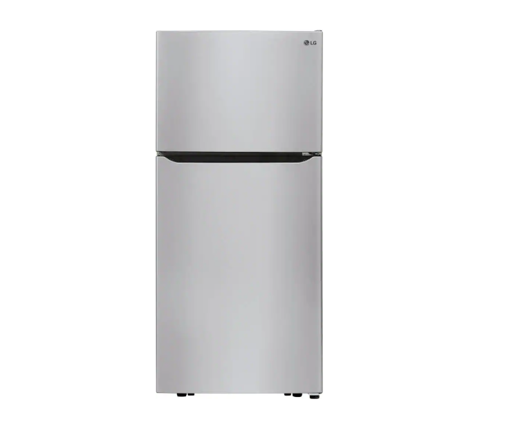 LG 20.2 Cu. Ft. Top Freezer Refrigerator with Multi-Air Flow™ & LED Lighting – LTCS20020S