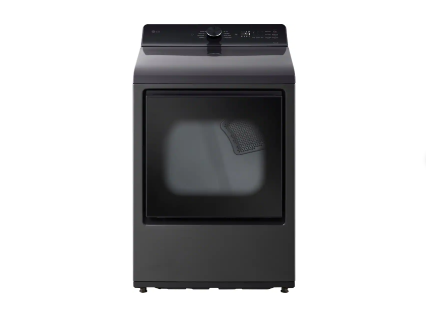 LG 7.3 Cu. Ft. Ultra Large Capacity Electric Dryer with AI Sensor Dry & ThinQ® – DLE8200L