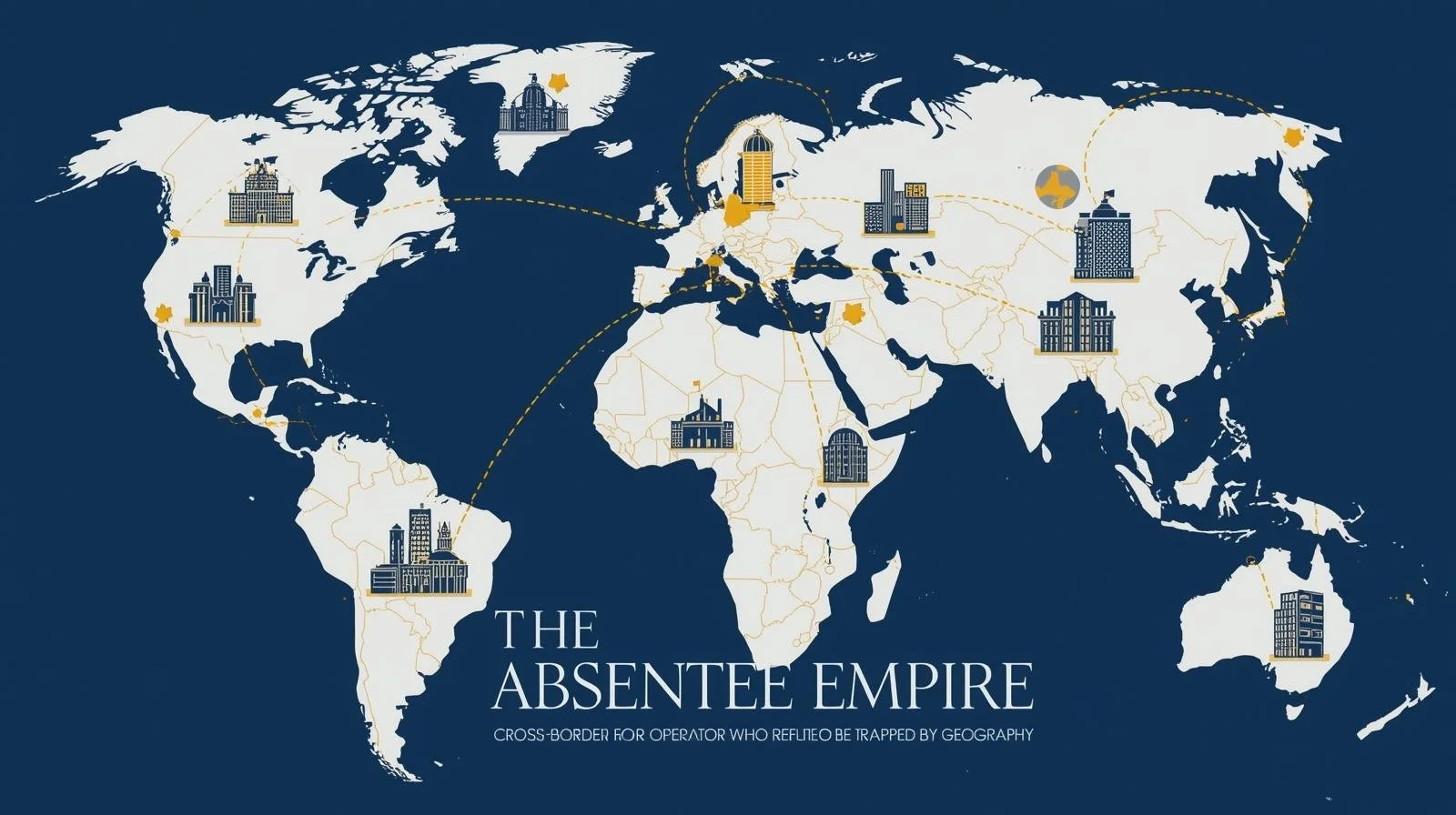 The Absentee Empire: Cross‑Border Real Estate for Operators Who Refuse to Be Trapped by Geography