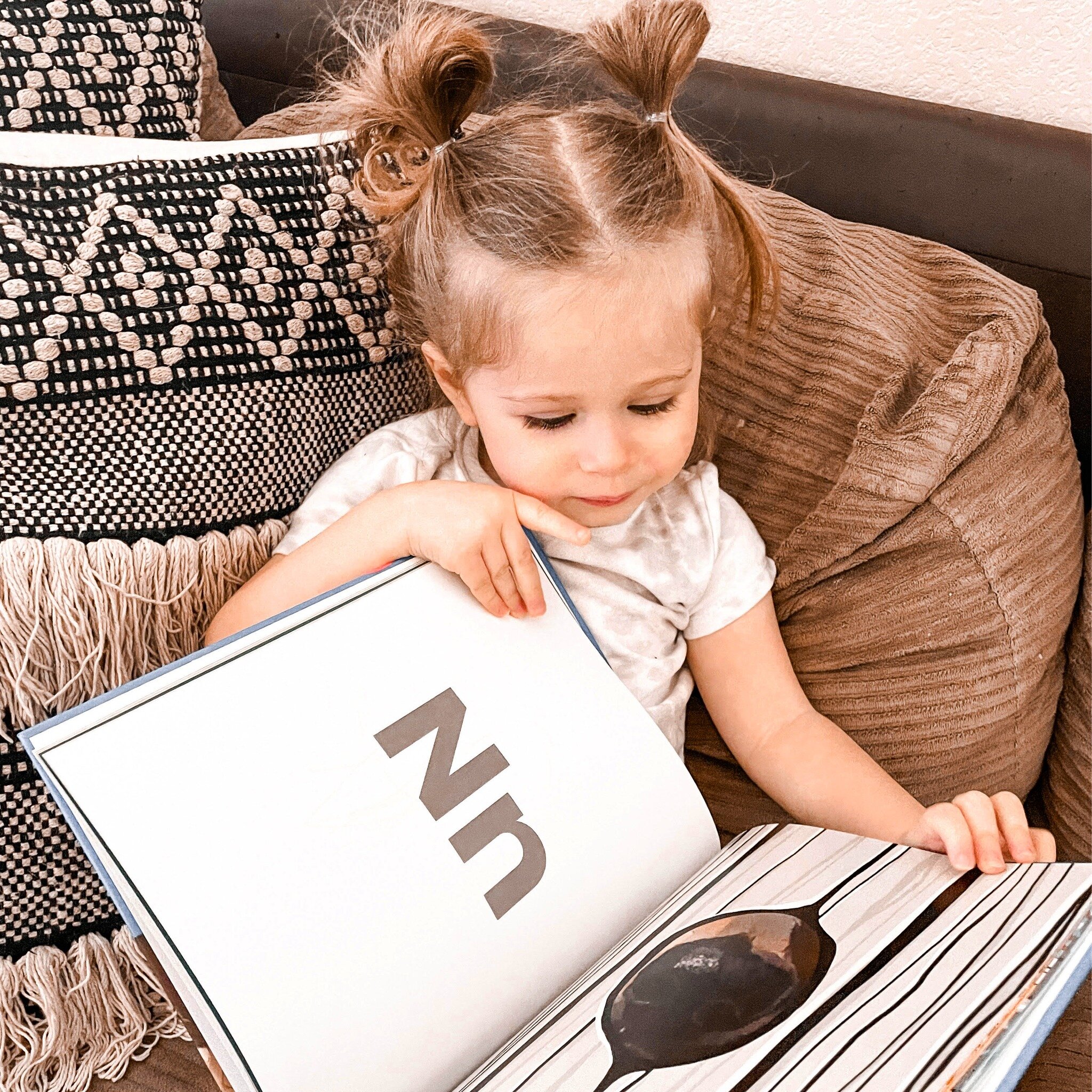 Harlow Jarvis, age 3, loves The Alphabet With Milo! She says, &quot;I love Milo and how he shows each of the letters in the book. Milo is fun and so silly! My favorite picture is the picture N for his nose. The Milo letter book is my favorite book to