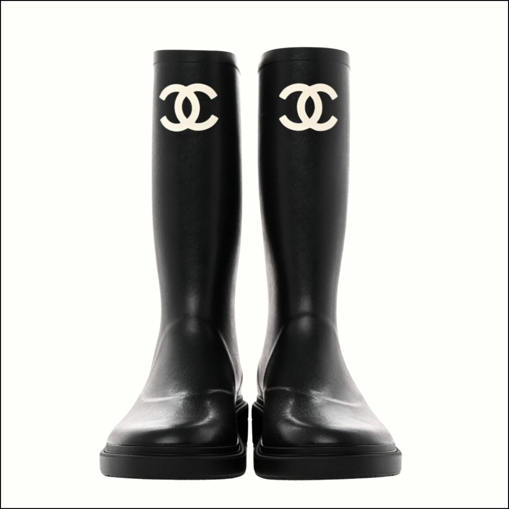 Chanel Caoutchouk Boots