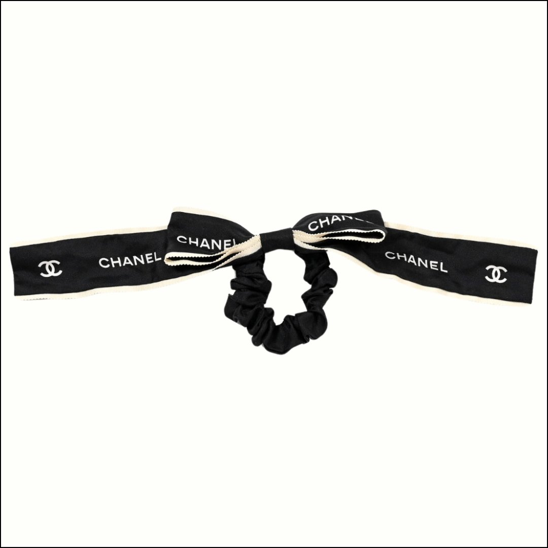 Chanel Silk Hair Bow