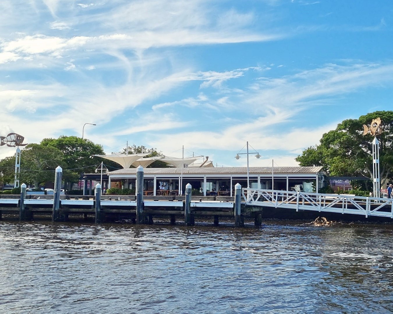 Ballinas BEST LOCATION! See you for breakfast, lunch, Happy Hour or Dinner! Live Music from 3pm today - see you on the deck!

#wharfbarballina #ballinansw #whatsonballina