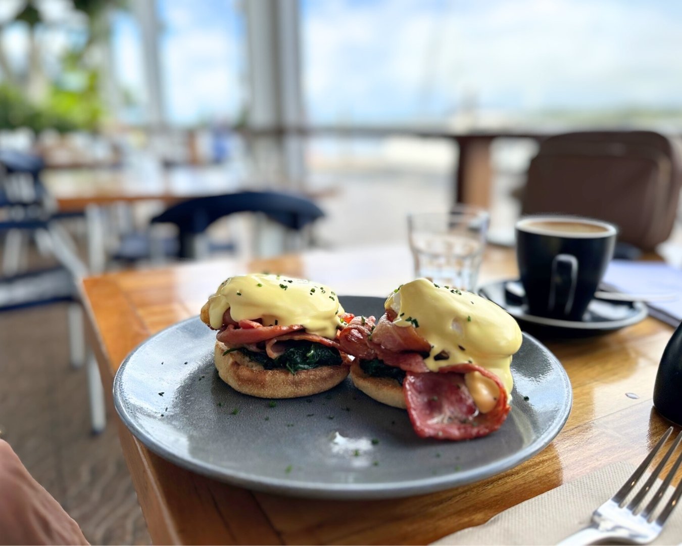 There's nothing better than a great breakfast down by the river. 

We open at 7.30am from Thursdays through to Mondays (closed Tuesday &amp; Wednesday) 

#wharfbarballina #ballinansw #breakfastballina #ballinasbestbreakfast