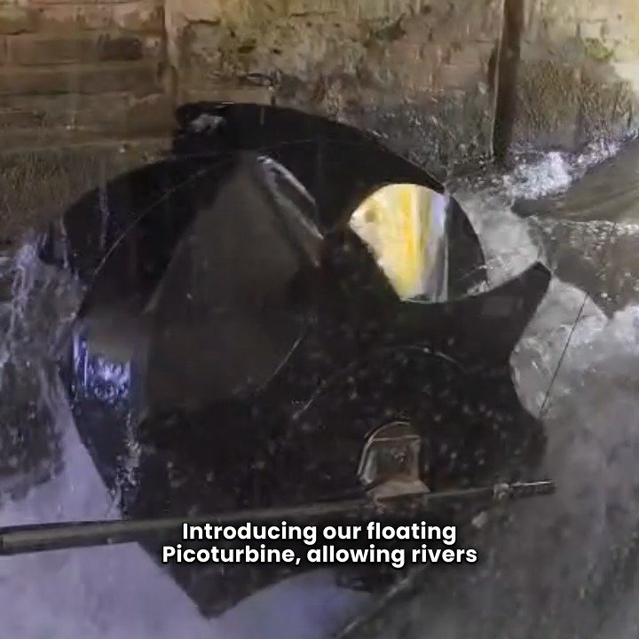 Big impact, small footprint 💧⚡ Our Picostream is the small-scale hydropower solution that turns flowing water into clean, sustainable energy. #hydropower #cleanenergy #sustainablity #fishfriendly #greenenergy