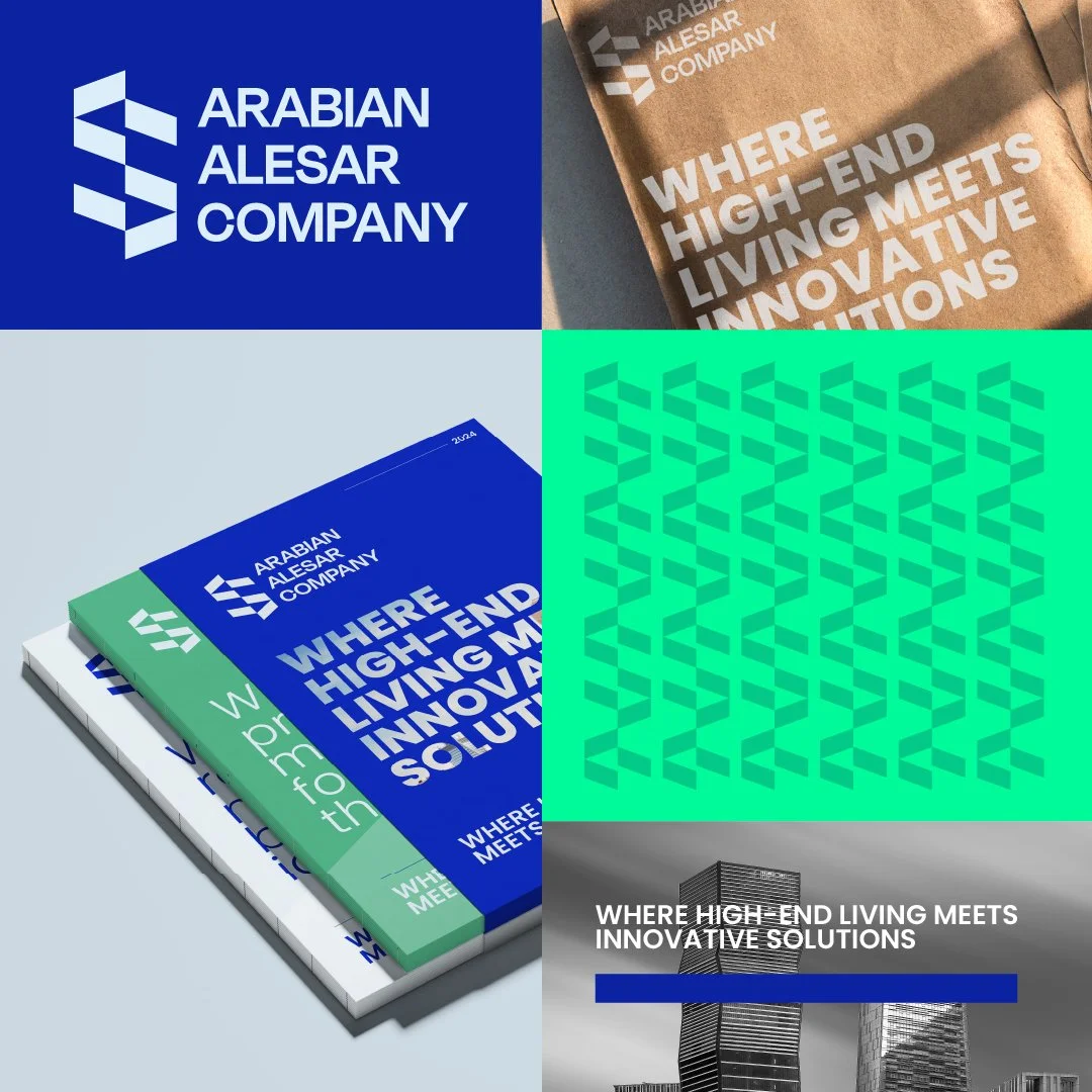 اكتشف مشروعنا الأخير في تصميم الهوية لشركة الإيسار العربية، إحدى الشركات البارزة في مجال التطوير العقاري.

نحن فخورون بتقديم تصميم متميز يعكس رؤية الشركة ويعزز تميزها في السوق.

هذا المشروع يعكس التزامنا بإبداع وتصميم هويّة فريدة تسهم في تعزيز صورة ا