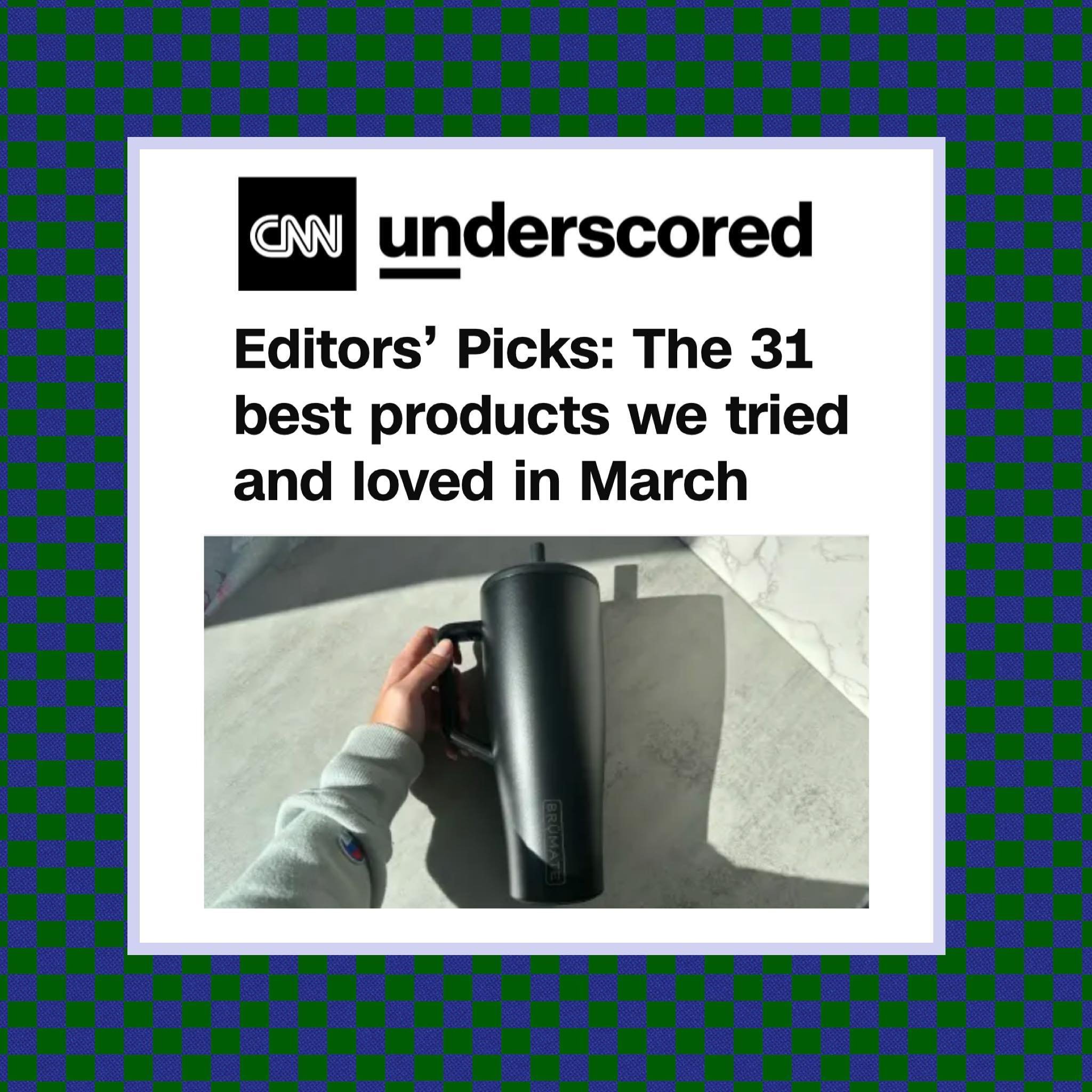 BruMate was included in @cnnunderscored March Editor&rsquo;s Pick Roundup! 

Client of JLS PR!