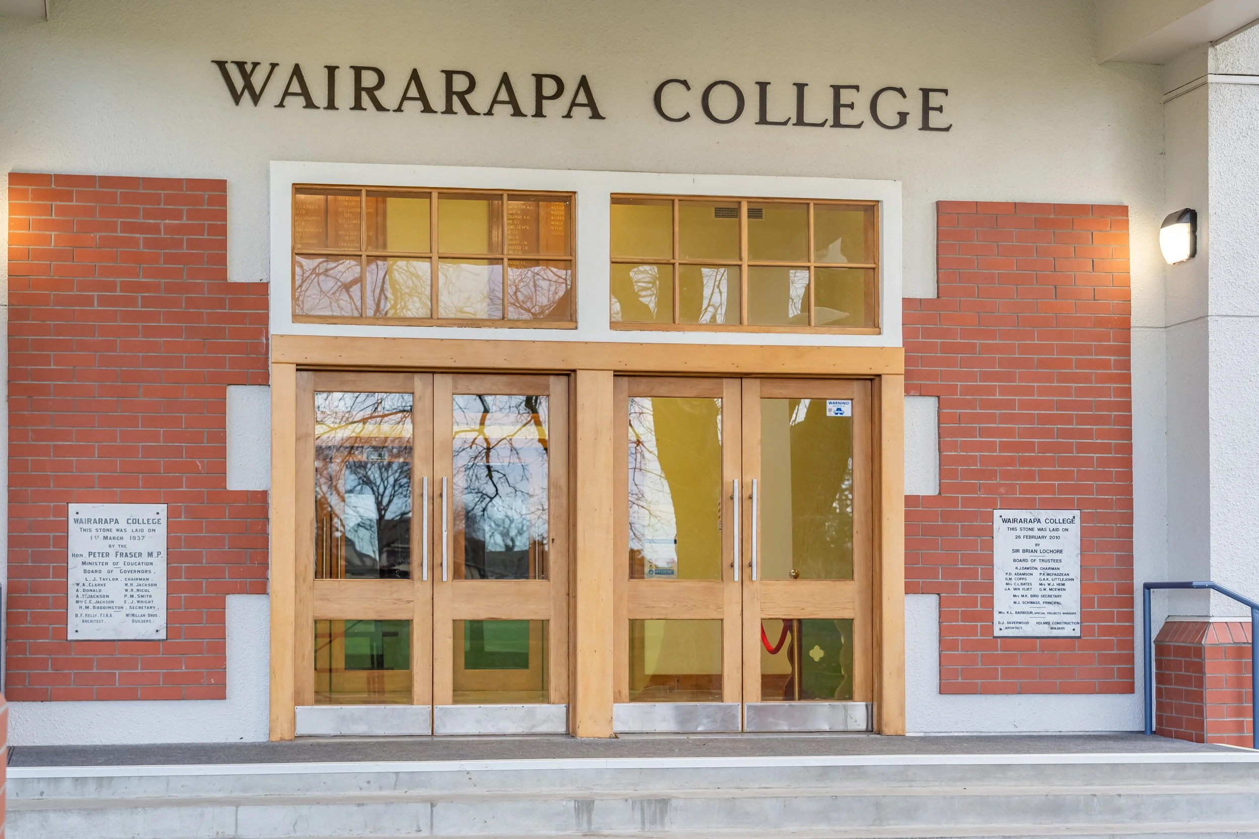 Wairarapa College School Hall Refurbishment — Holmes Construction