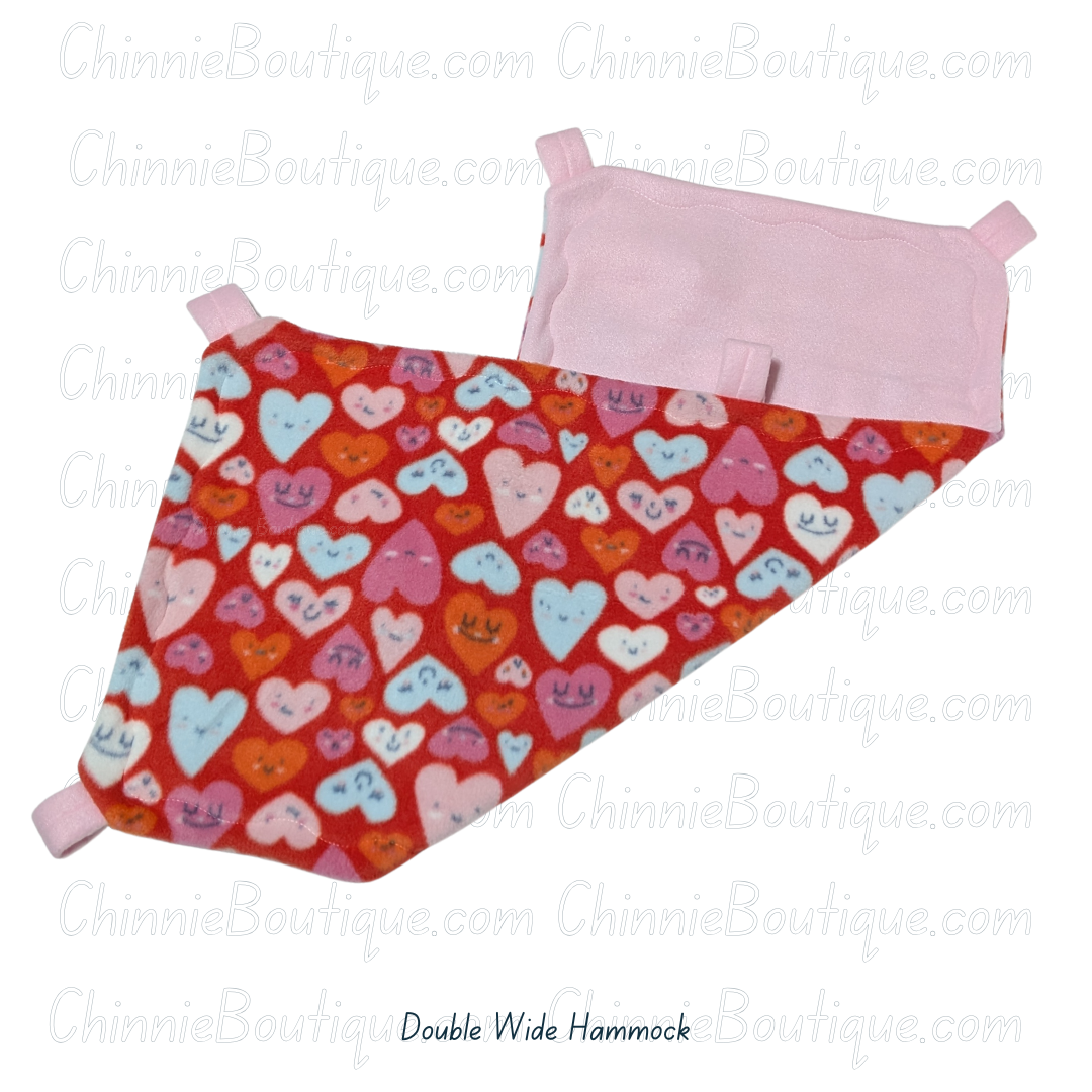 Happy Hearts Double-Wide Hammock