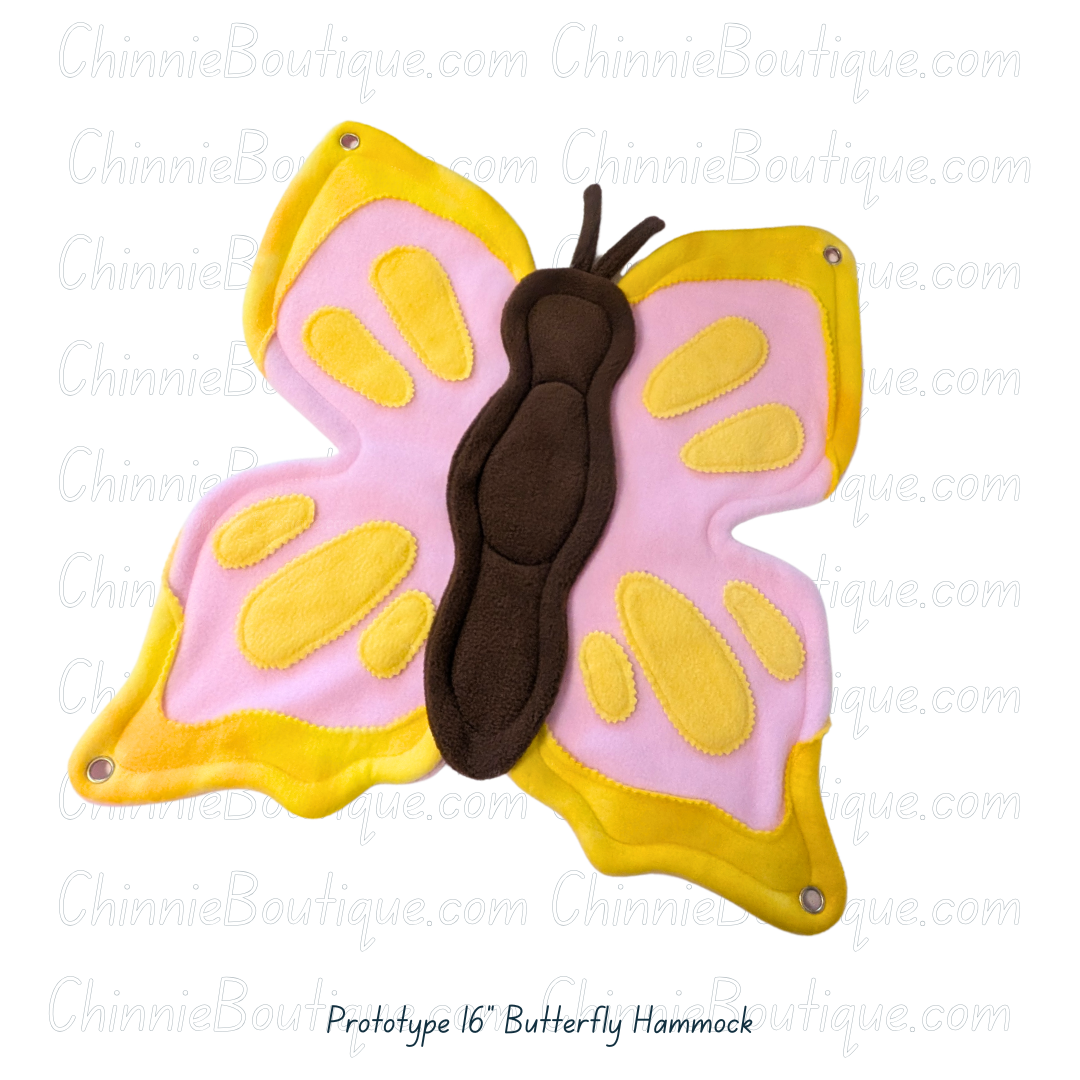 Butterfly Bed 16" Hammock (PROTOTYPE)