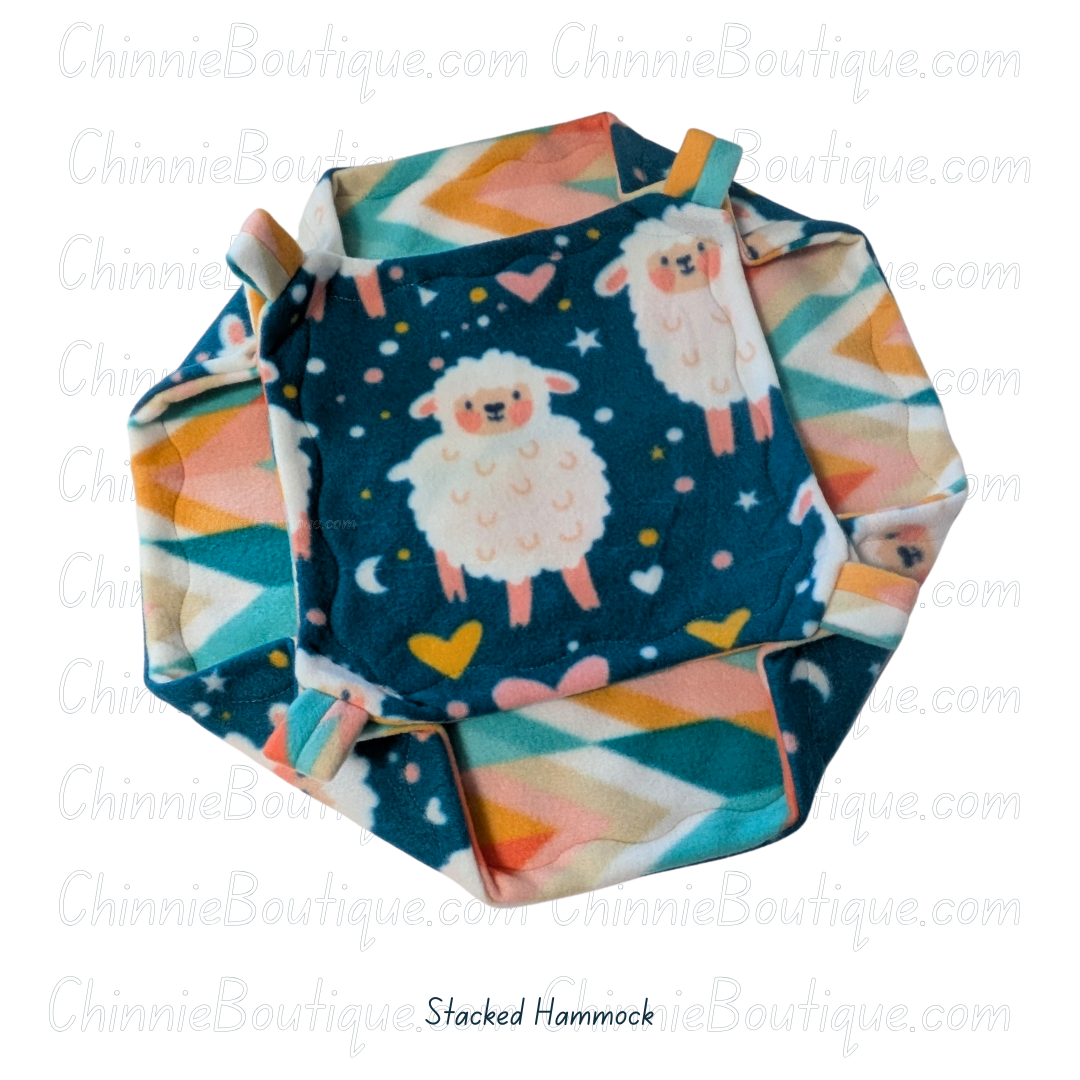 Blue Sheep Stacked Hammock