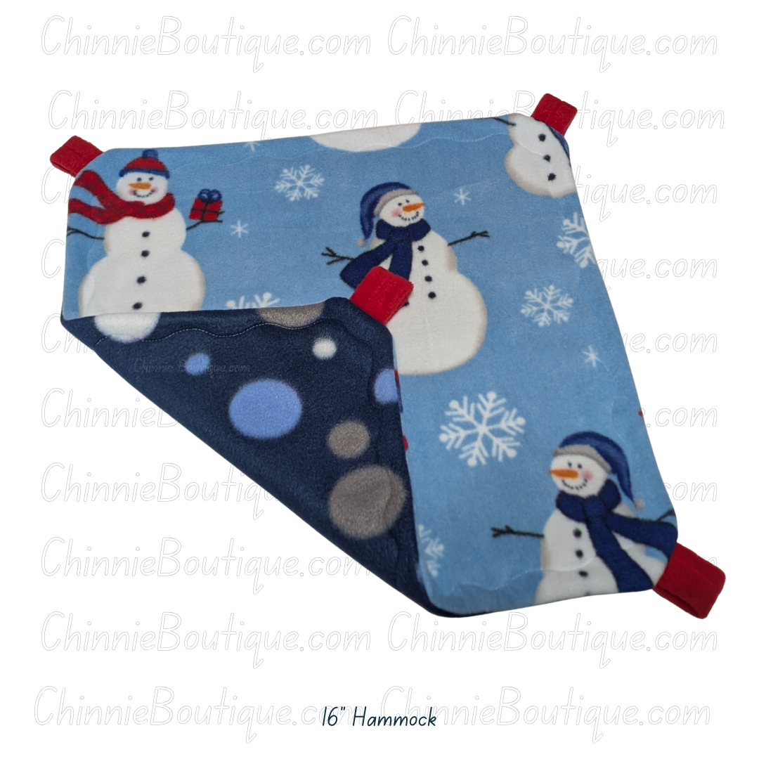 16" Let It Snow Fleece Hammock
