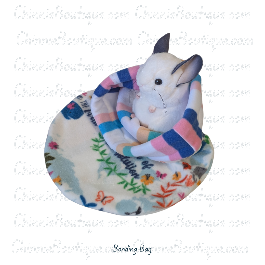 Save The World Striped Bonding Bag