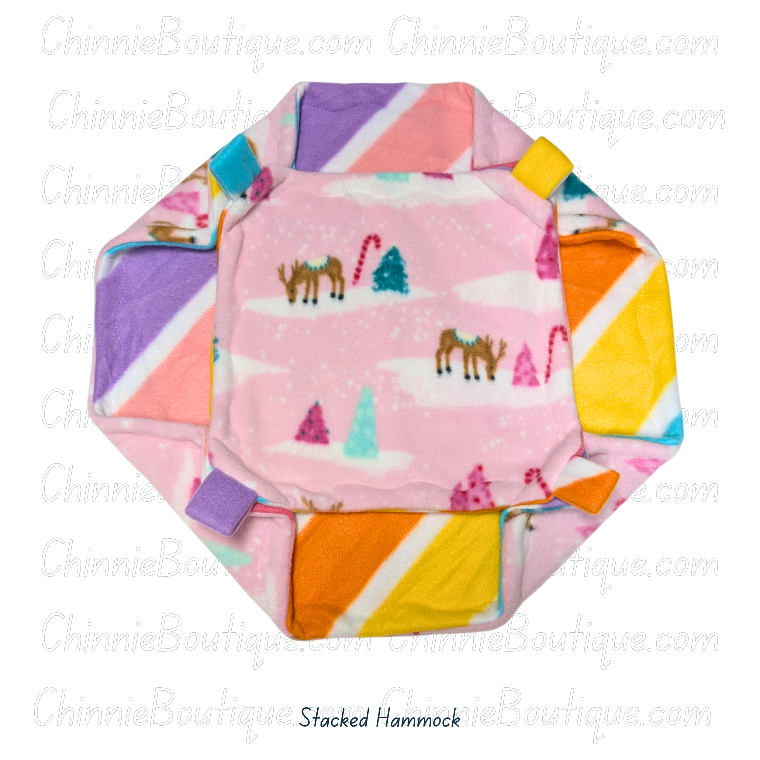 Pastel Deer Stacked Hammock
