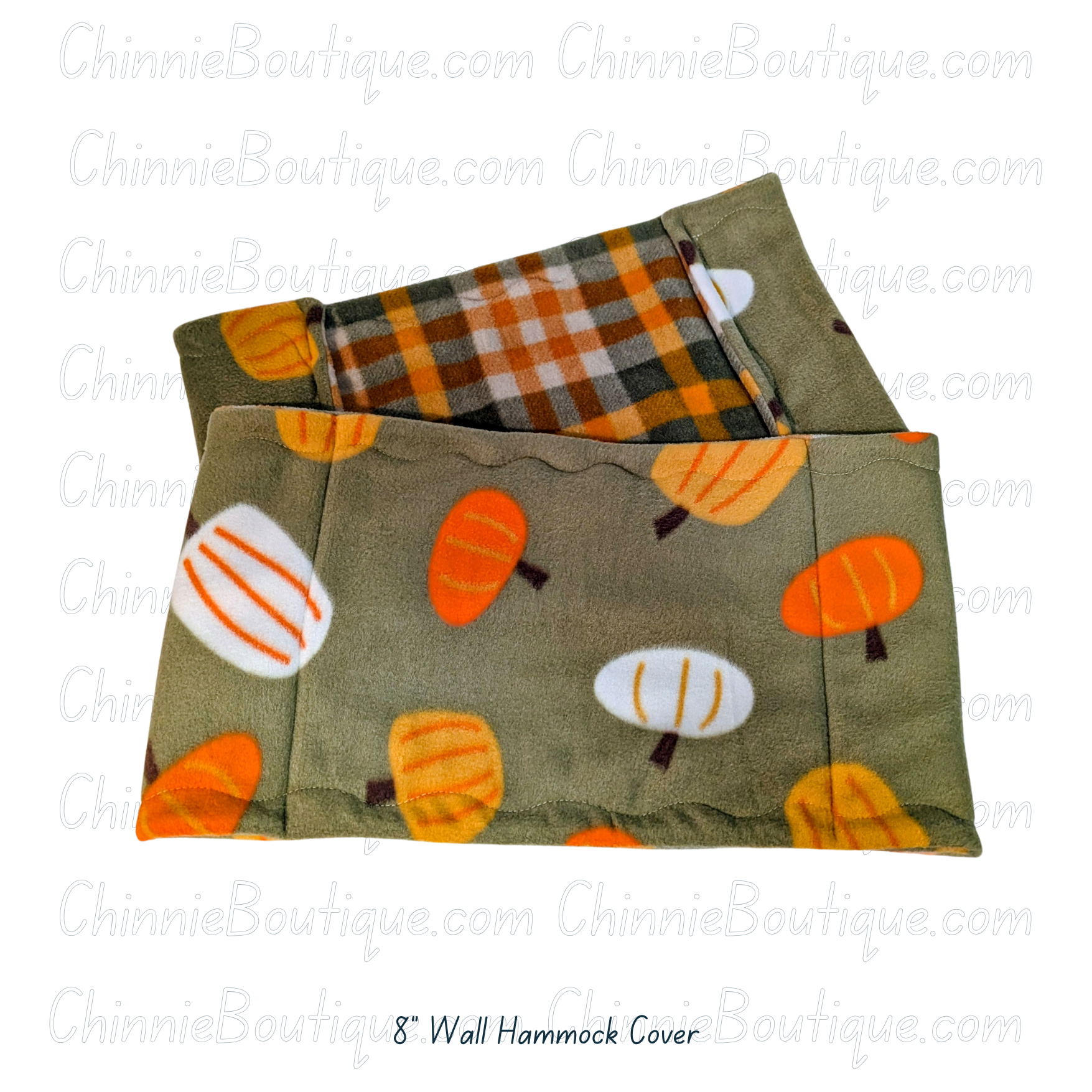 8" Falling Pumpkins Wall Hammock Cover
