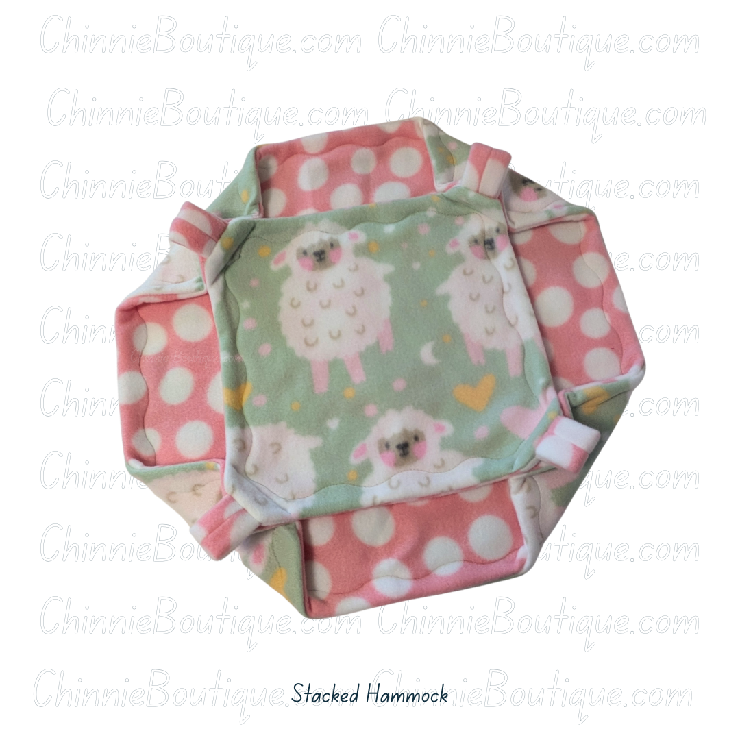 Green Sheep Stacked Hammock