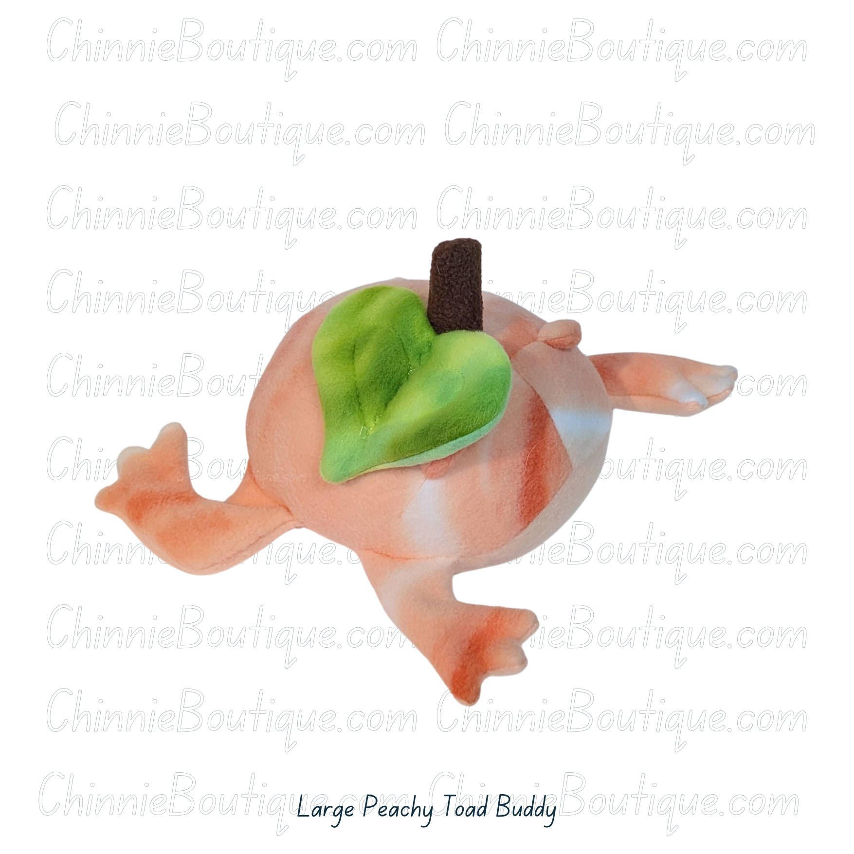 Pastel Pumpkin Frog Large Cuddle Buddy