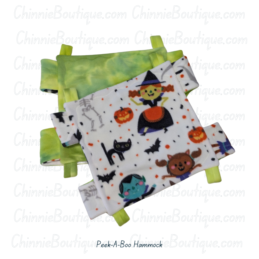 12" Peek-A-Boo Hammock - Monster Bash