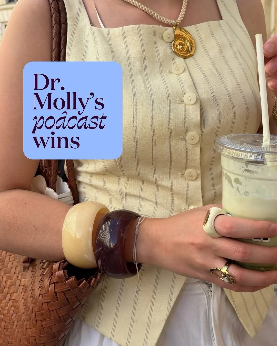 Booked, blessed, and in your ears 🎙️ 5 (!!!) top podcasts featuring our brilliant client @drmollyburrets