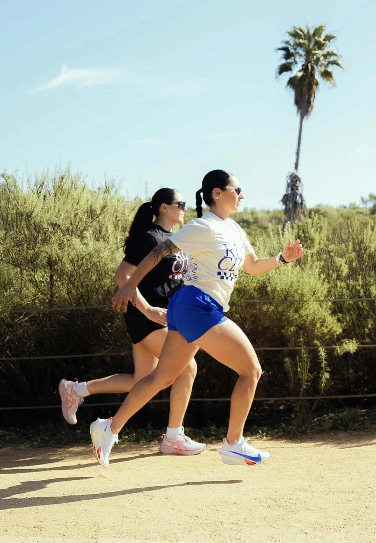women running