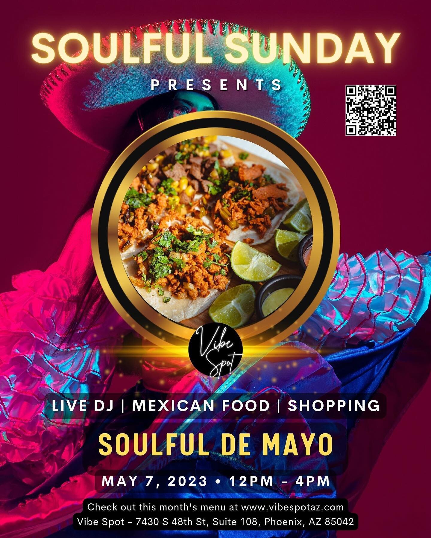 Mayo is about to get Soulful!

Get ready for an explosion of colors, flavors and sounds as we celebrate all things Mexican culture. From the live DJ to the Mexican food and vendors, this event is sure to bring the soulful vibes! 
All I&rsquo;m saying