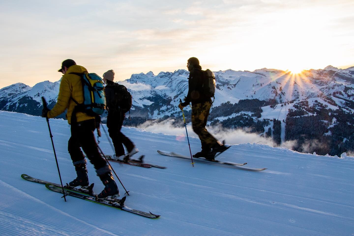 Did you know that we also rent out ski touring equipment so you can try it for yourself? If you want to go exploring, get a good workout or even catch the sunrise from the summit ski touring could be for you!